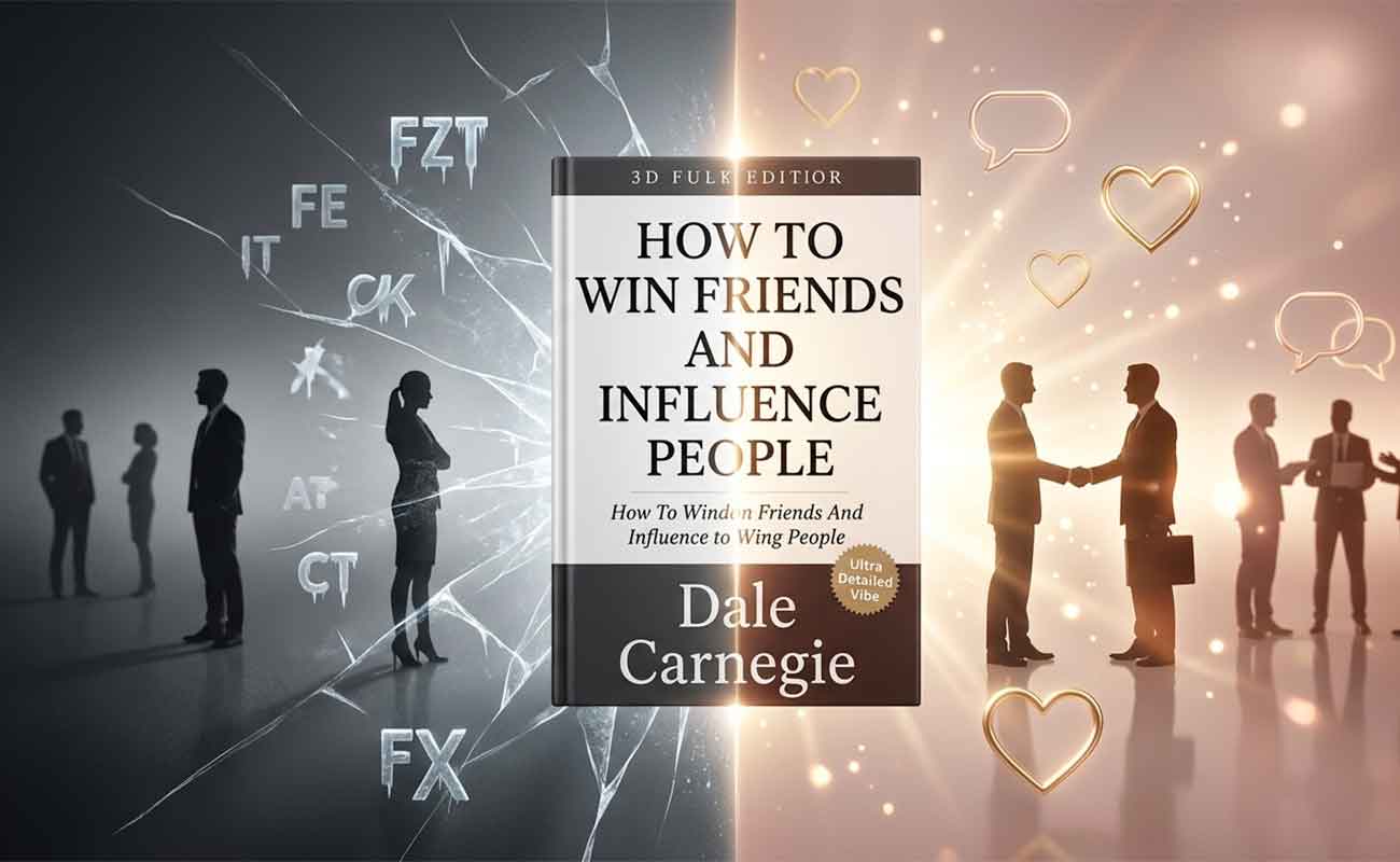 How To Win Friends And Influence People By Dale Carnegie book review image